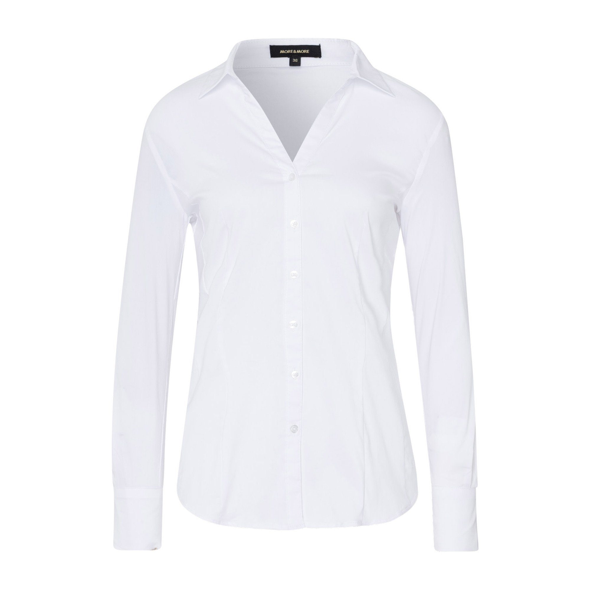 MORE&MORE Langarmbluse Stretchbluse günstig online kaufen