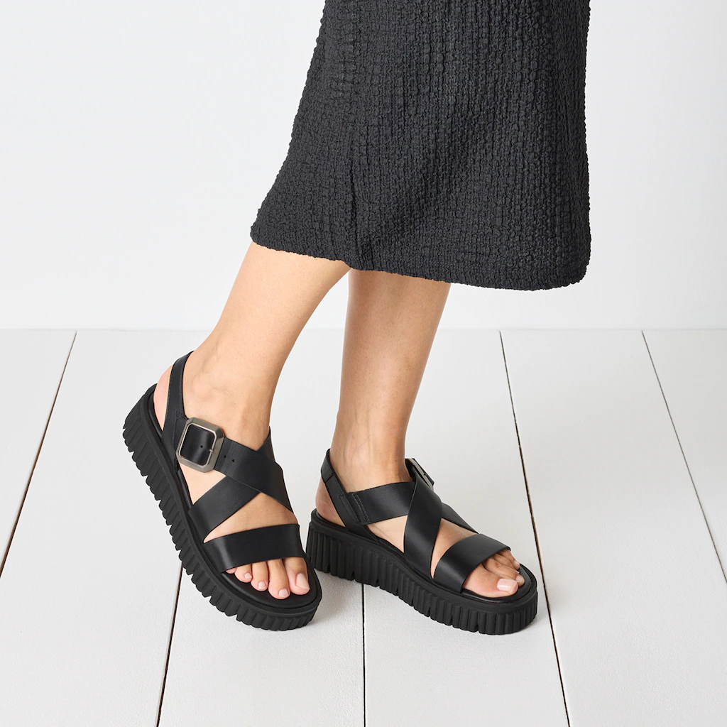 Tamaris Sandalette, Plateau, Riemchensandale, Sommerschuh mit Touch It-Auss günstig online kaufen