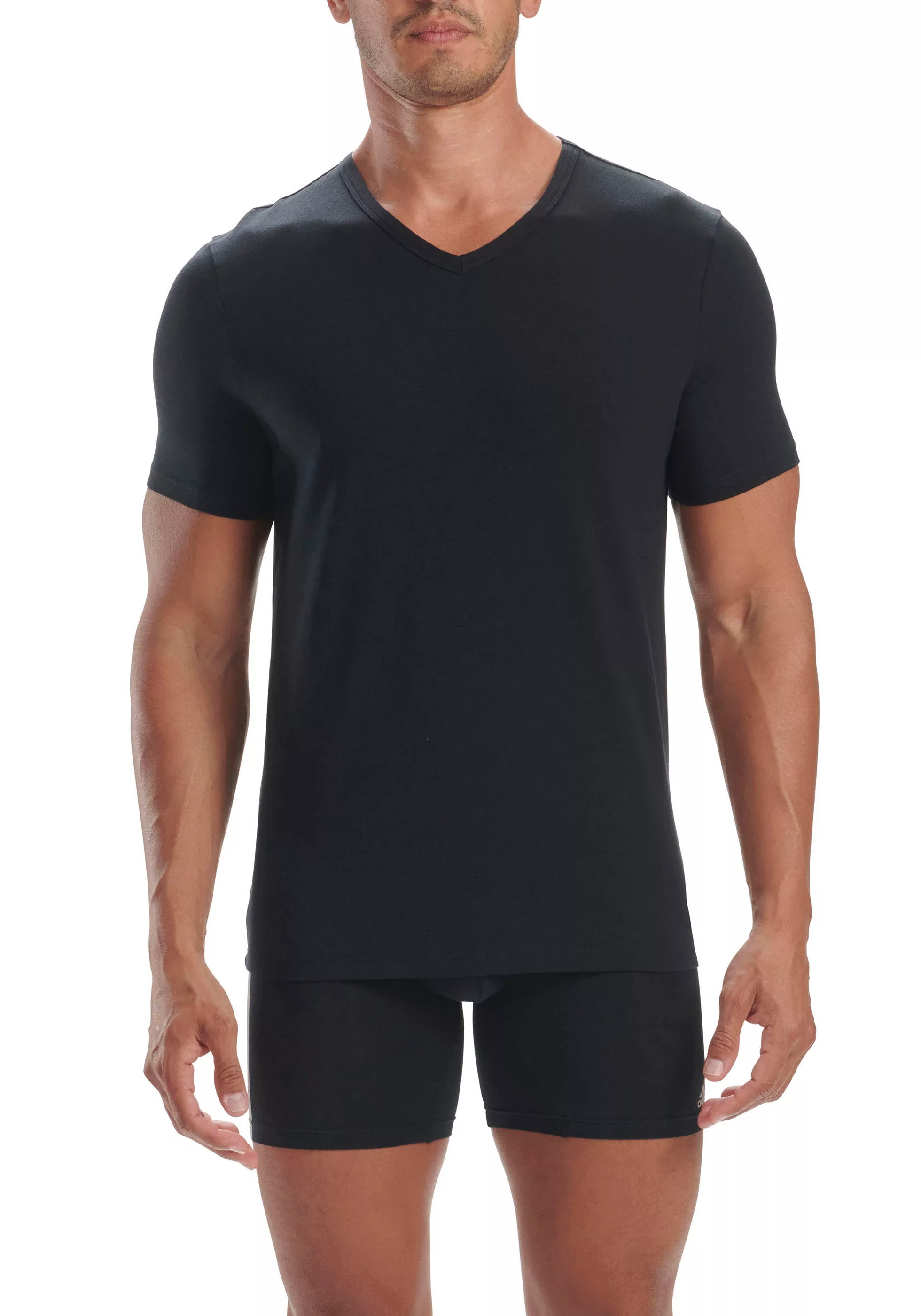 adidas Sportswear T-Shirt ""Active Flex Cotton"", mit V-Ausschnitt, legere günstig online kaufen