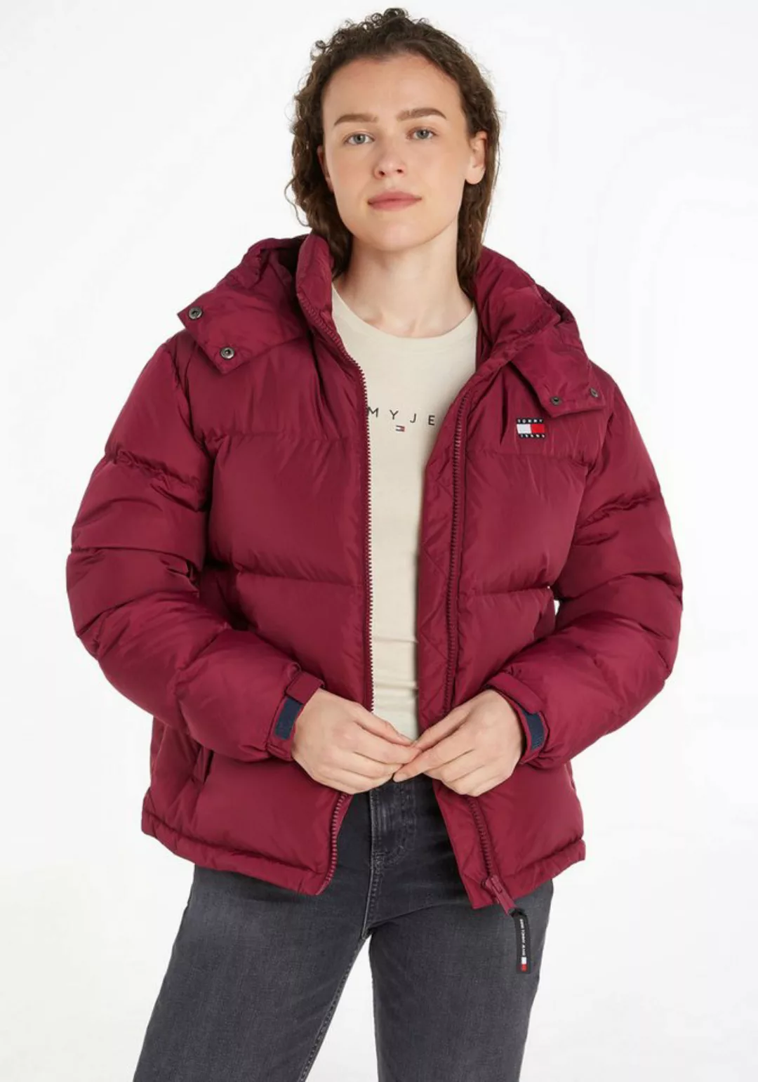 Tommy Jeans Steppjacke TJW ALASKA PUFFER EXT mit Logostickereien günstig online kaufen