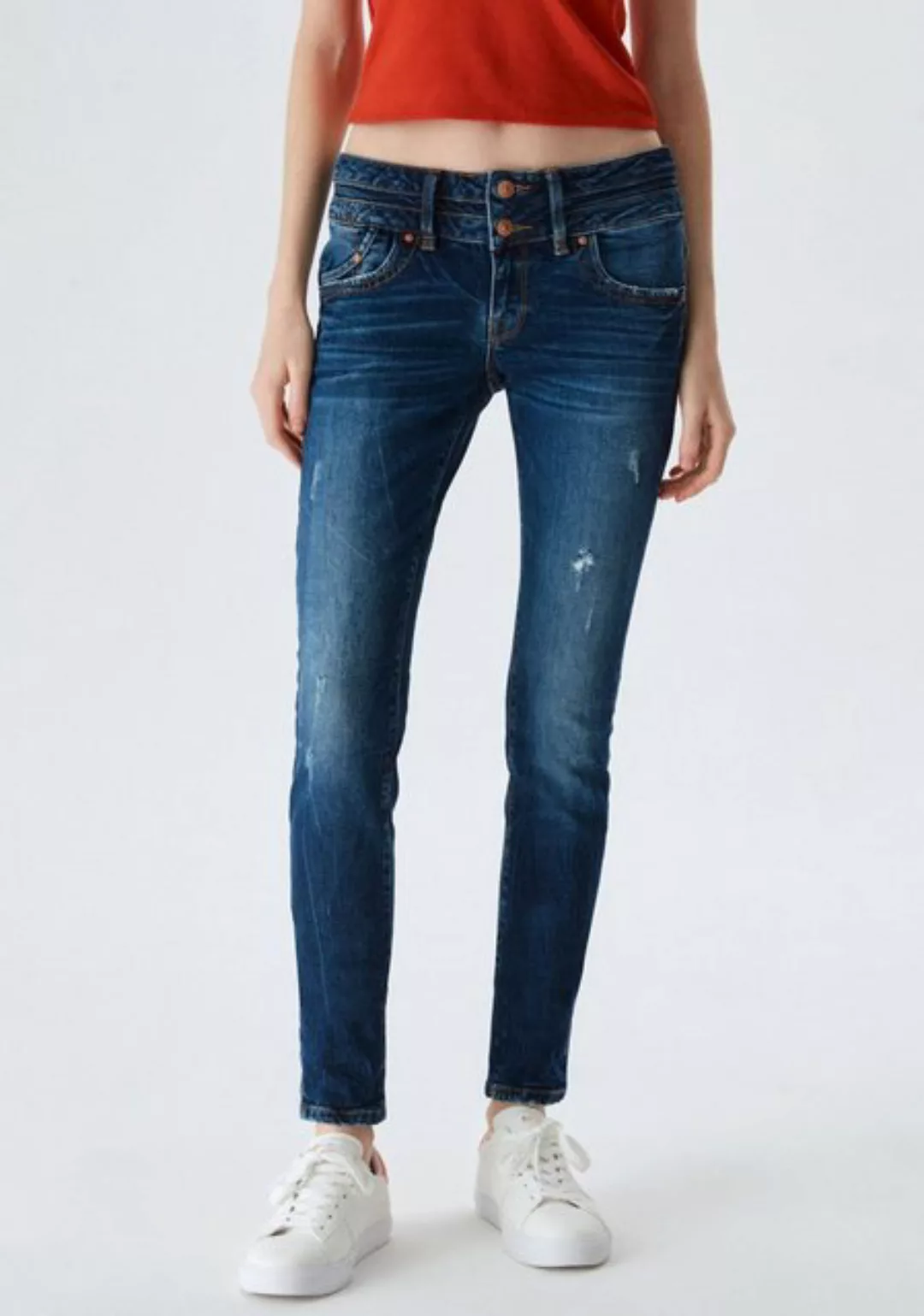 LTB Damen Jeans JULITA X Extra Skinny Fit - Blau - Mitena Wash günstig online kaufen