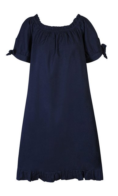 ZE-ZE Nordic Blusenkleid Leinenkleid Sonia marine günstig online kaufen