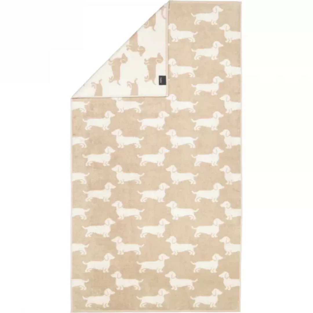 Cawö Handtücher We love Dogs 6246 - Farbe: Natur-Beige - 33 - Duschtuch 80x günstig online kaufen