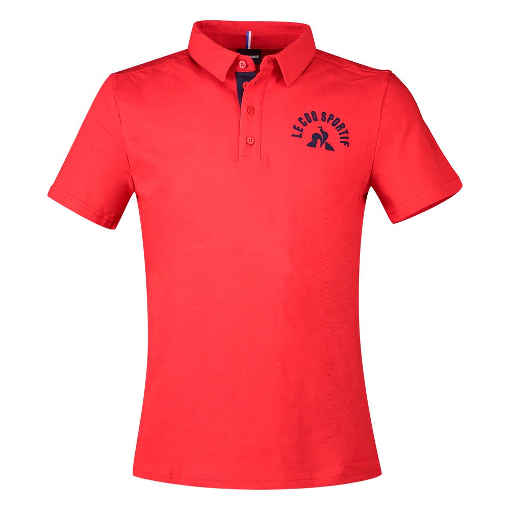 Le Coq Sportif Essentials Nº6 Kurzarm-poloshirt XS Pure Red günstig online kaufen