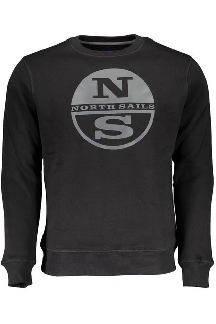 North Sails Sweatshirt Stylisches Herren Langarm-Sweatshirt in Schwarz mit günstig online kaufen