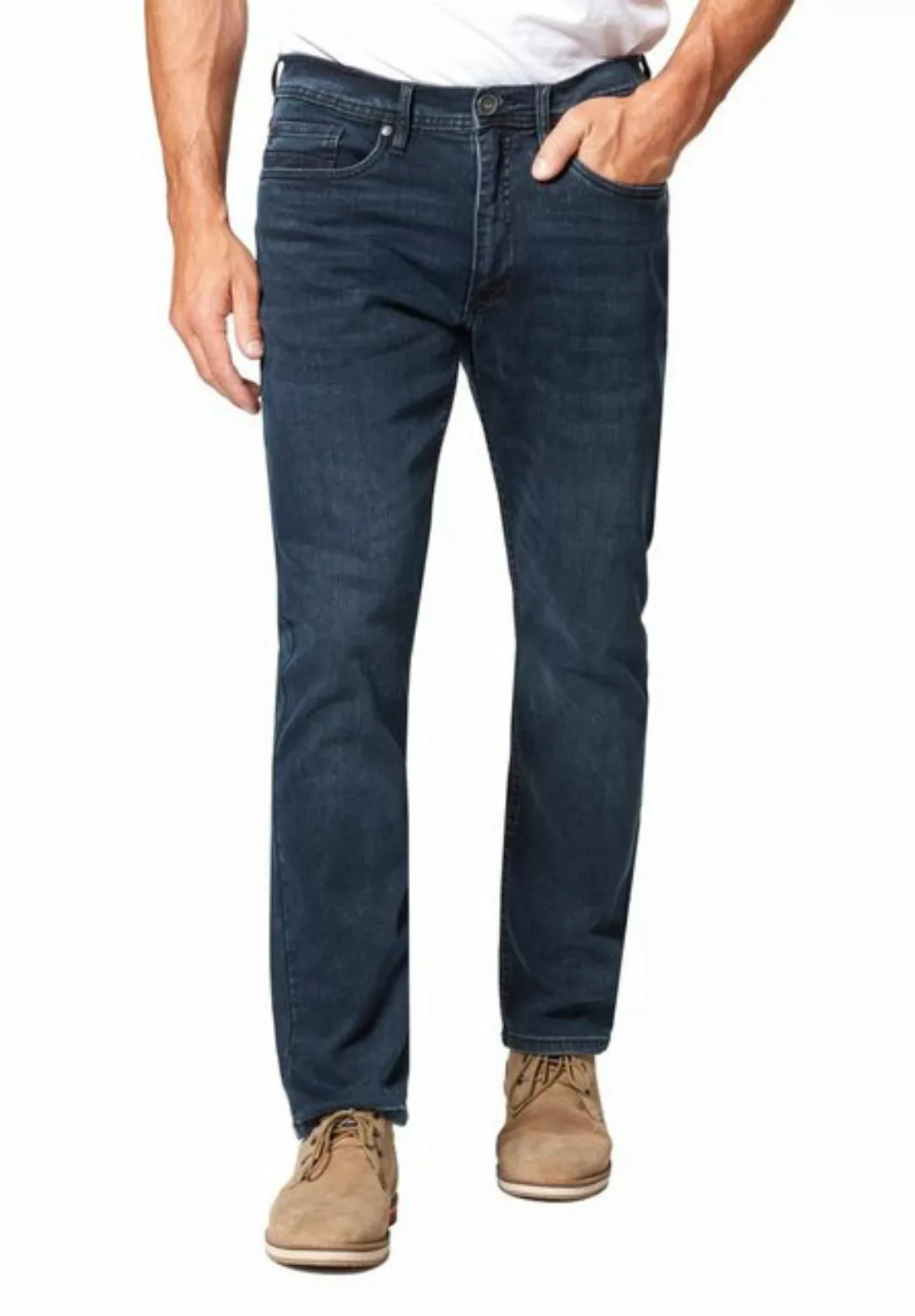 Stooker Men Straight-Jeans HERREN STRETCH JEANS GLENDALE - darkblue vintage günstig online kaufen