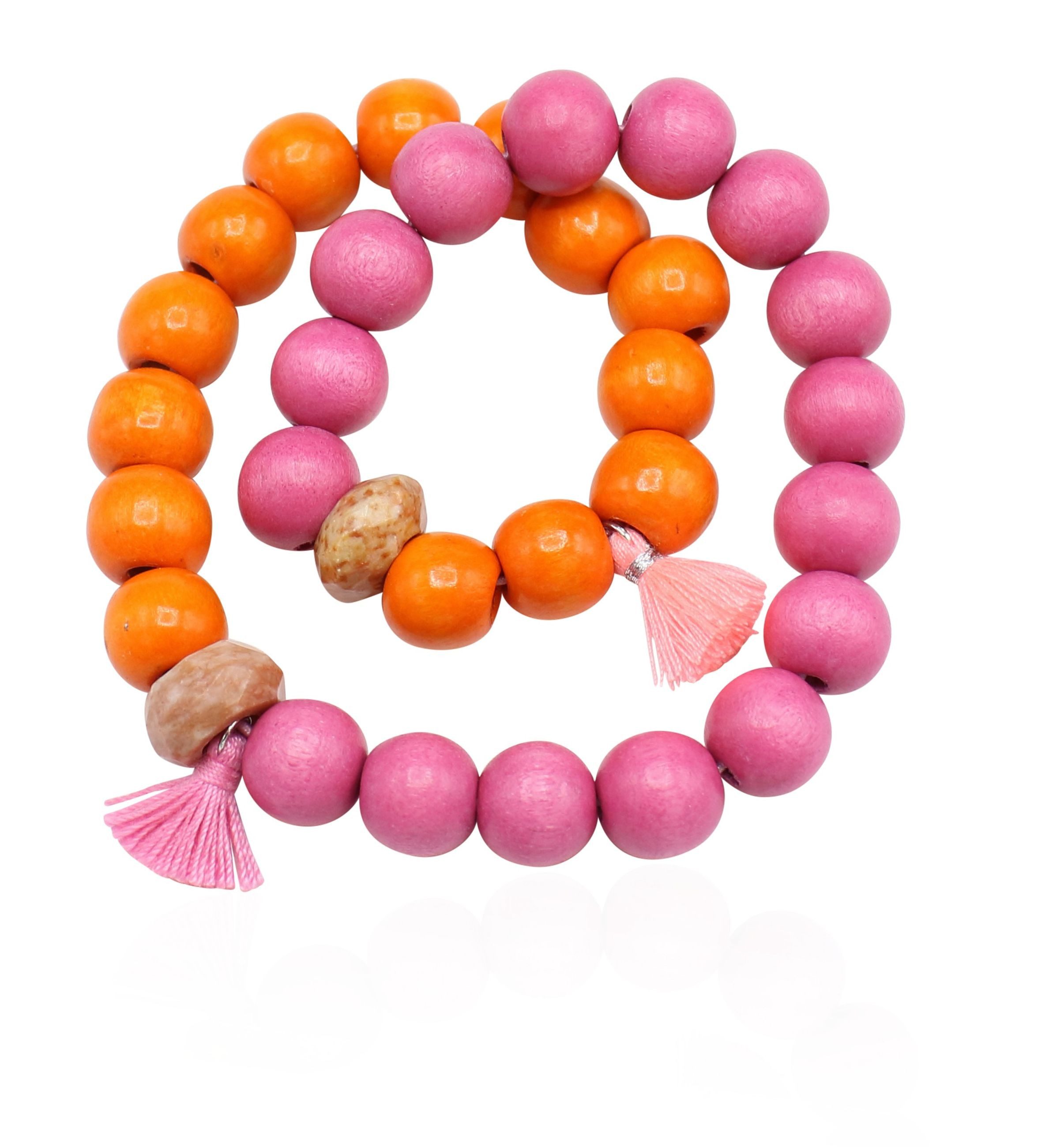 FRONHOFER Perlenarmband 19035, Elastisches Armband doppelt günstig online kaufen