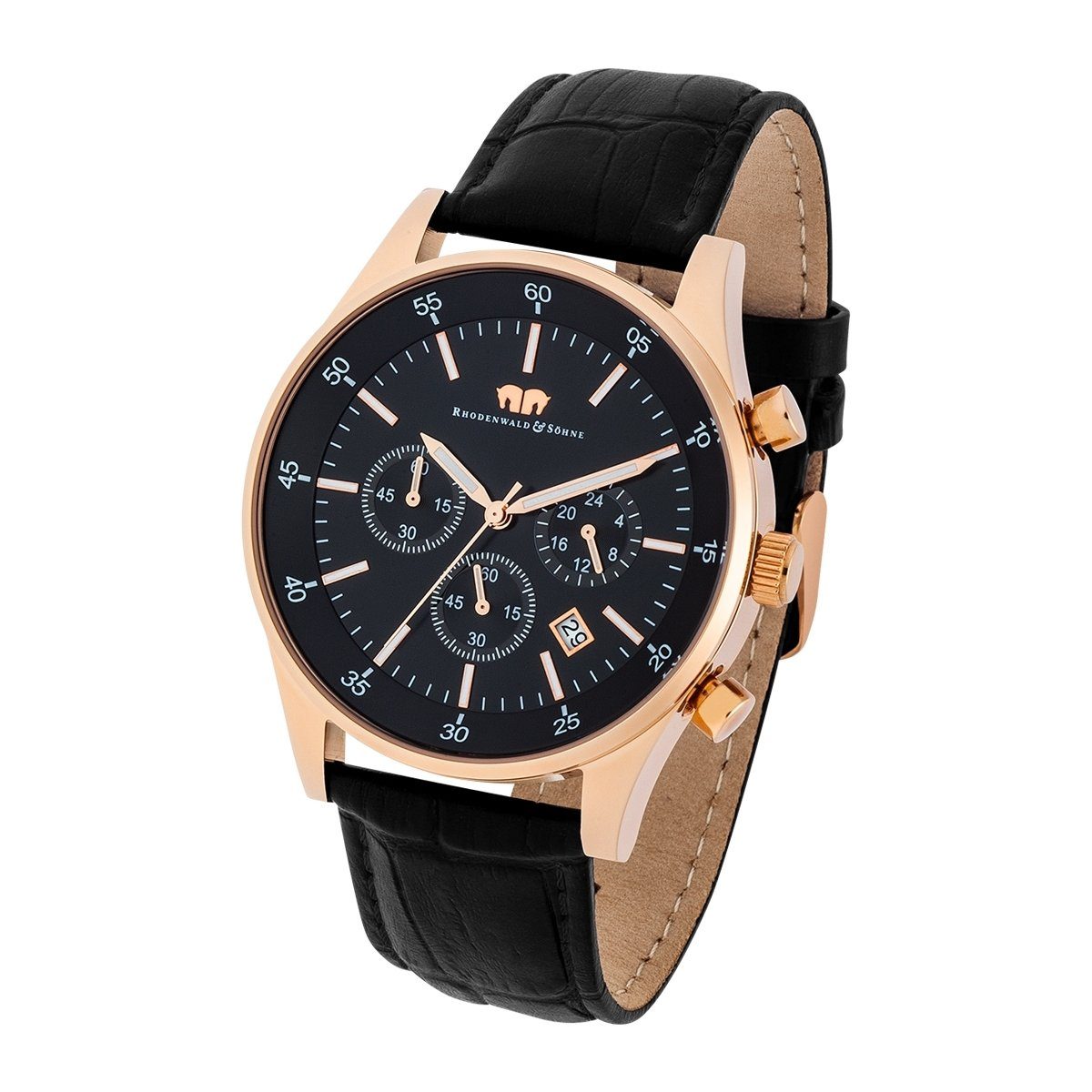Rhodenwald & Söhne Chronograph Goodwill schwarz, günstig online kaufen