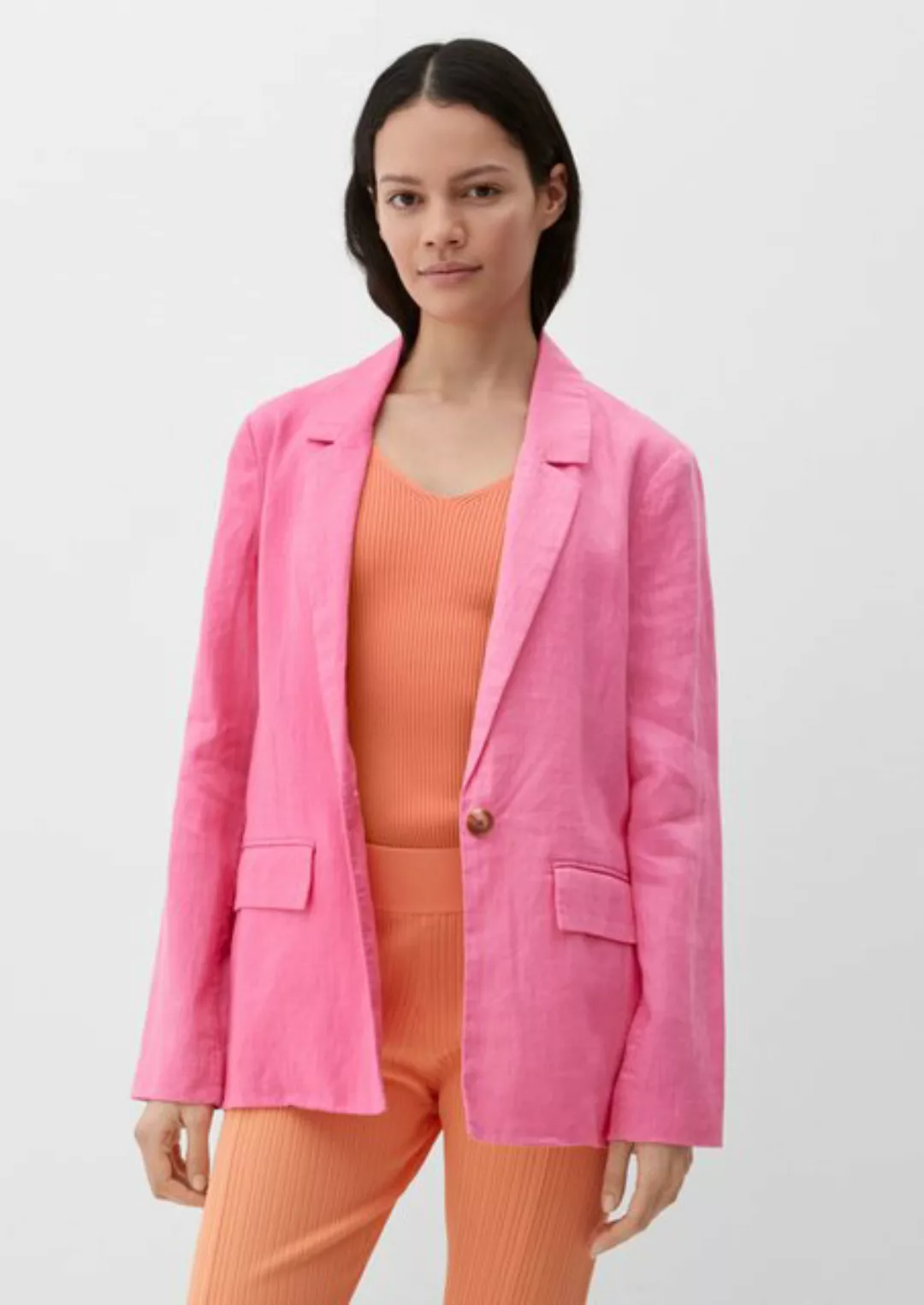 s.Oliver Jackenblazer Blazer aus Leinen günstig online kaufen