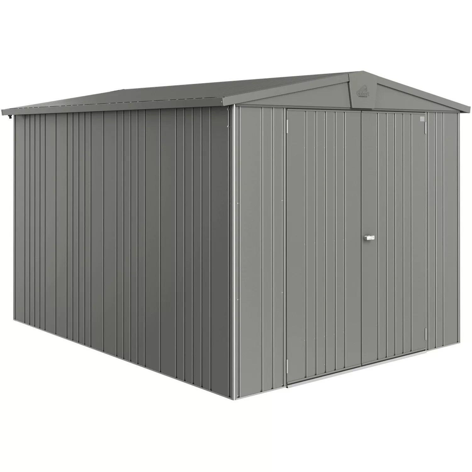 Biohort Metall-Gerätehaus Europa Quarzgrau-Metallic 6,8 m² günstig online kaufen