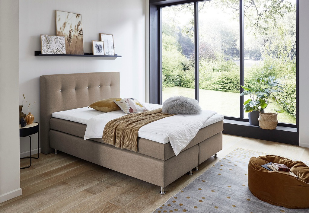 Westfalia Schlafkomfort Boxspringbett, mit Schubkästen und Zierkissen günstig online kaufen