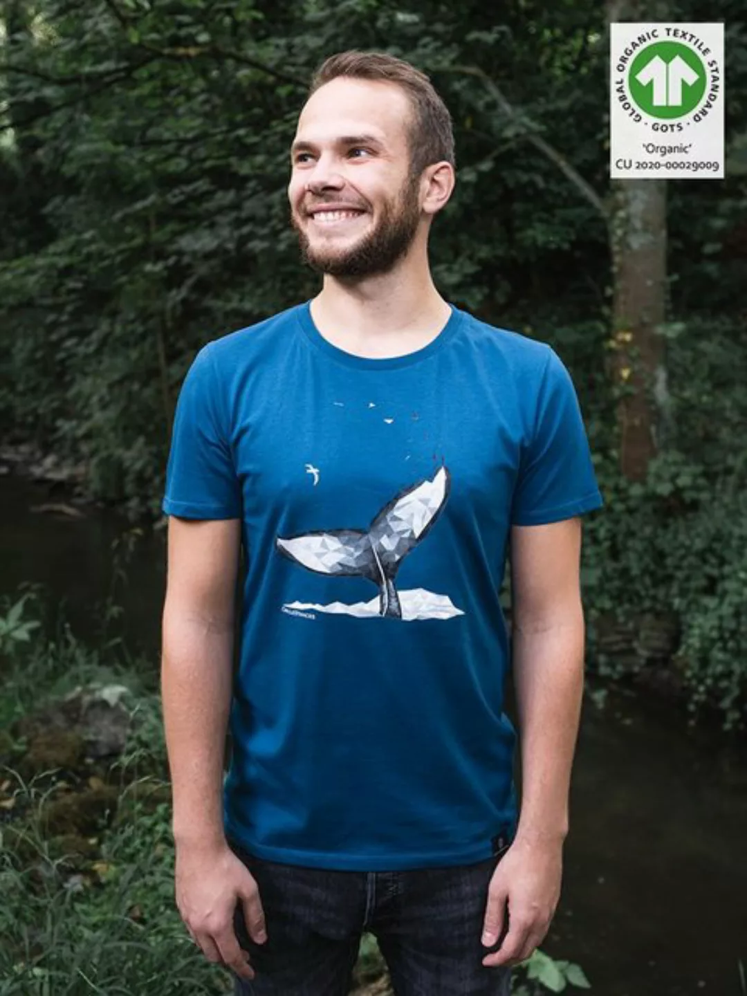 CircleStances T-Shirt Walflosse Print T-Shirt (Bio) günstig online kaufen