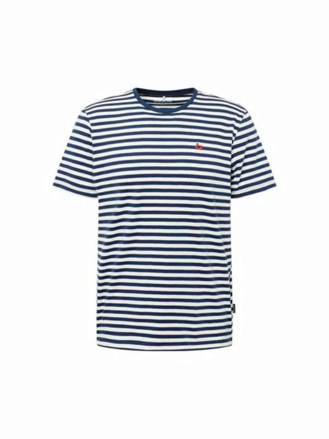 Blend T-Shirt Gestreiftes T-Shirt BHDinton 5261 in Beige günstig online kaufen