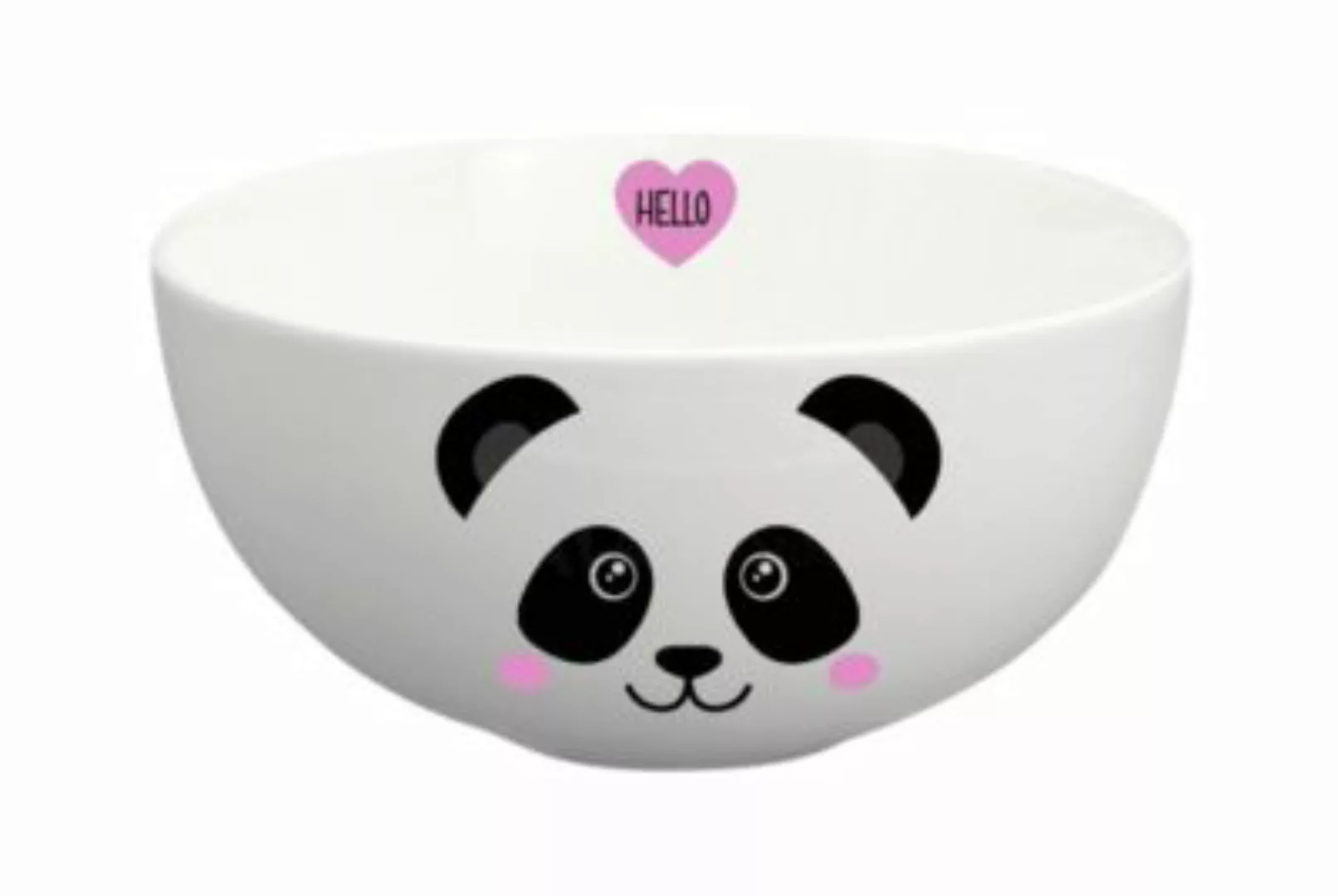 Geda Labels Müslischale Panda Gesicht 550ml Müslischalen bunt günstig online kaufen