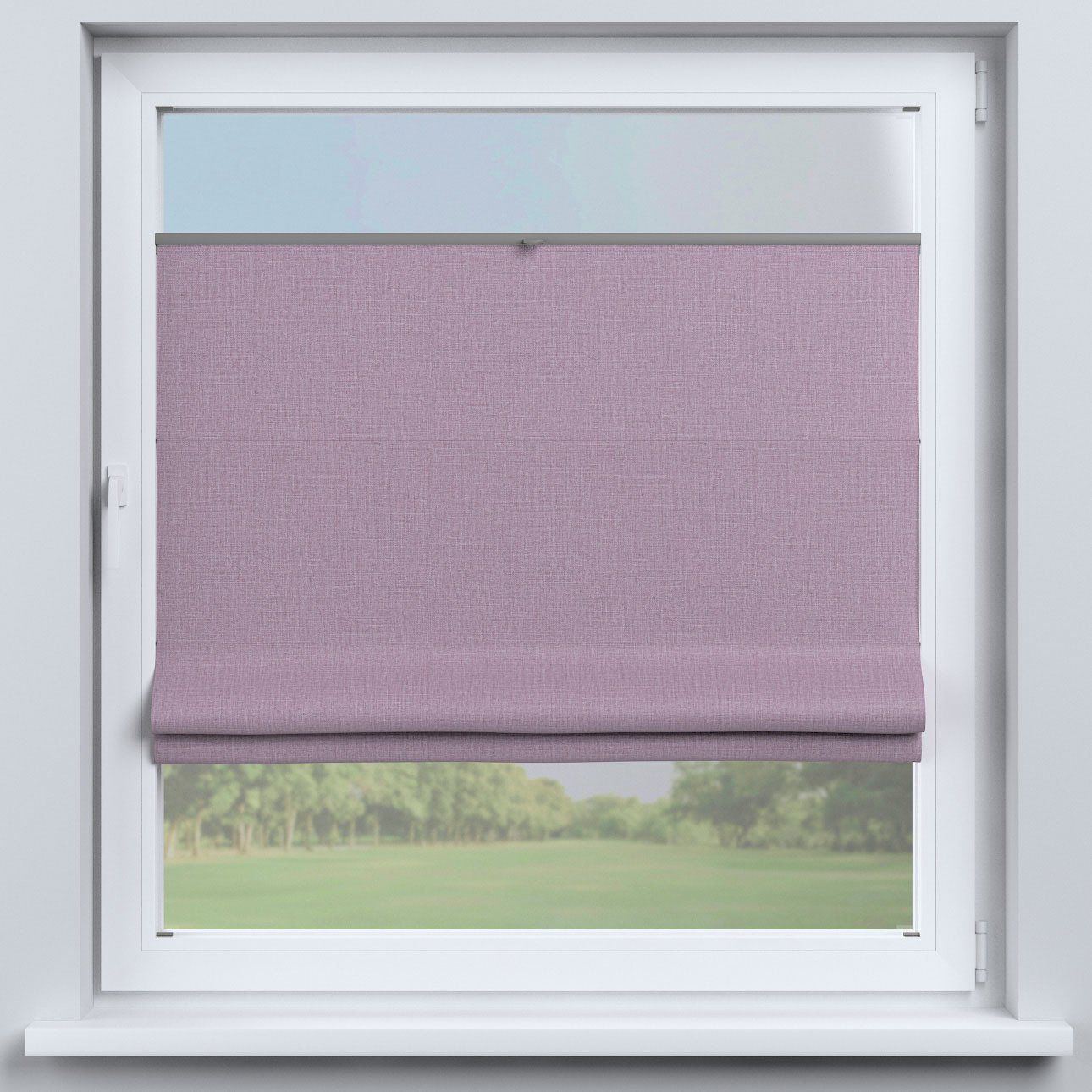 Dekoria Flexibles Raffrollo Sizilien, violett, 40 x 40 cm günstig online kaufen