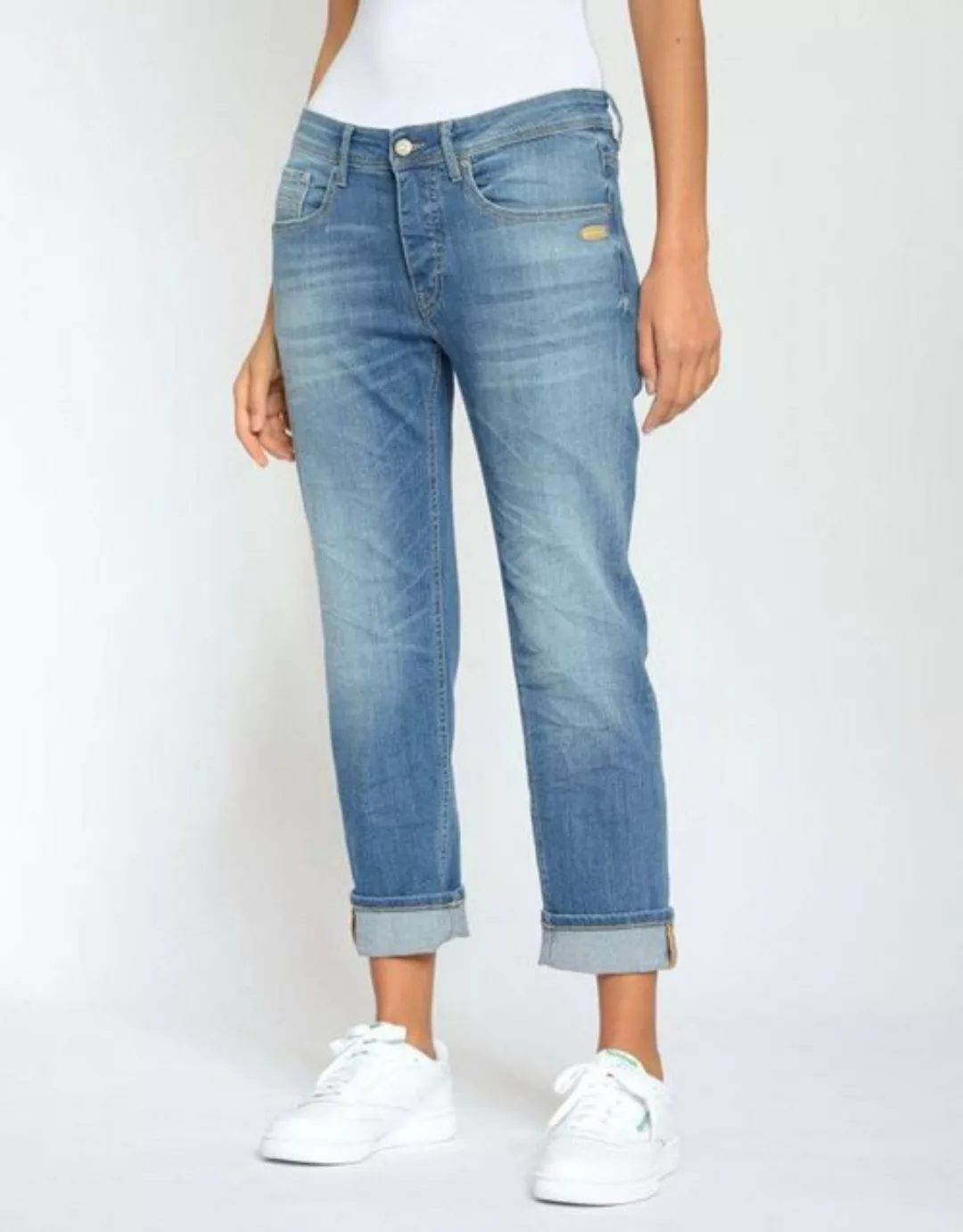 GANG Boyfriend-Jeans "94NICA CROPPED", mit geraden und verkürzten Beinverla günstig online kaufen