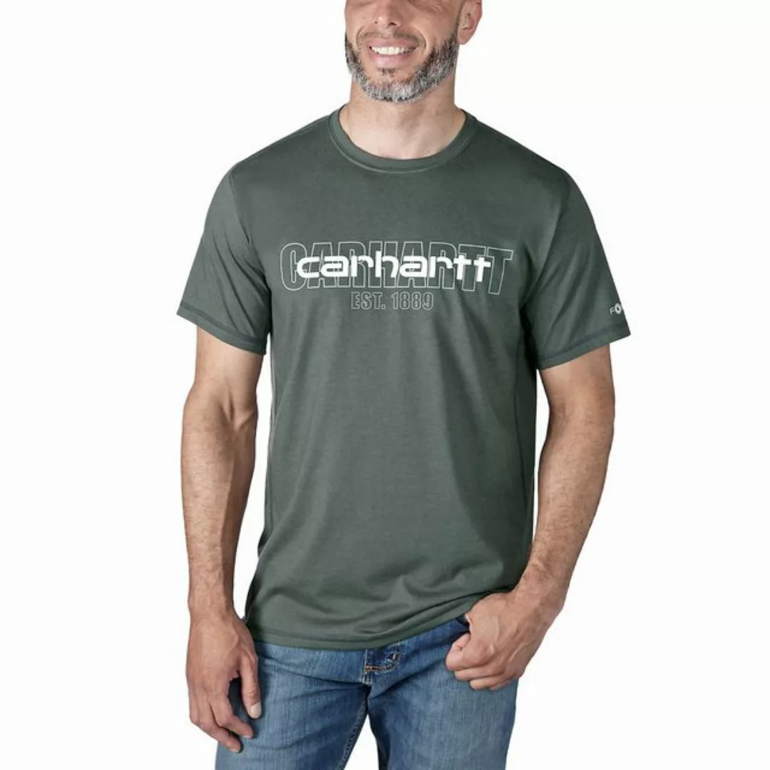 Carhartt Print-Shirt Force Logo Graphic mit "Logo Graphic" Druck auf der Vo günstig online kaufen