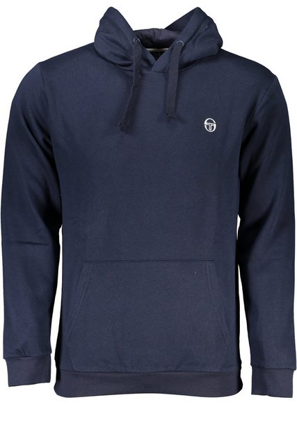 Sergio Tacchini Sweatshirt Herren Langarm Kapuzen-Sweatshirt Blau - Gefütte günstig online kaufen