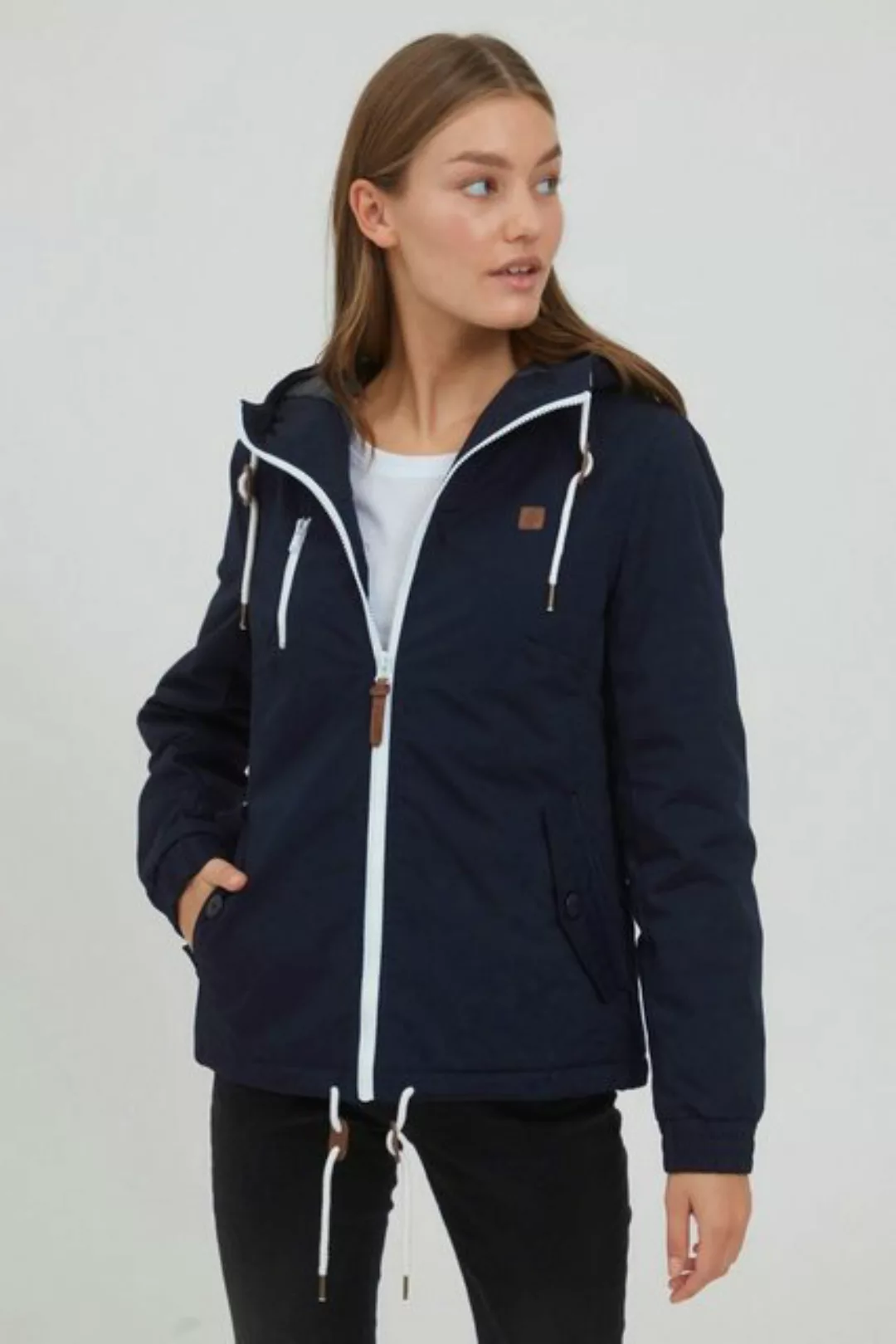 OXMO Kurzjacke OXTilda Kurzjacke mit Kapuze günstig online kaufen