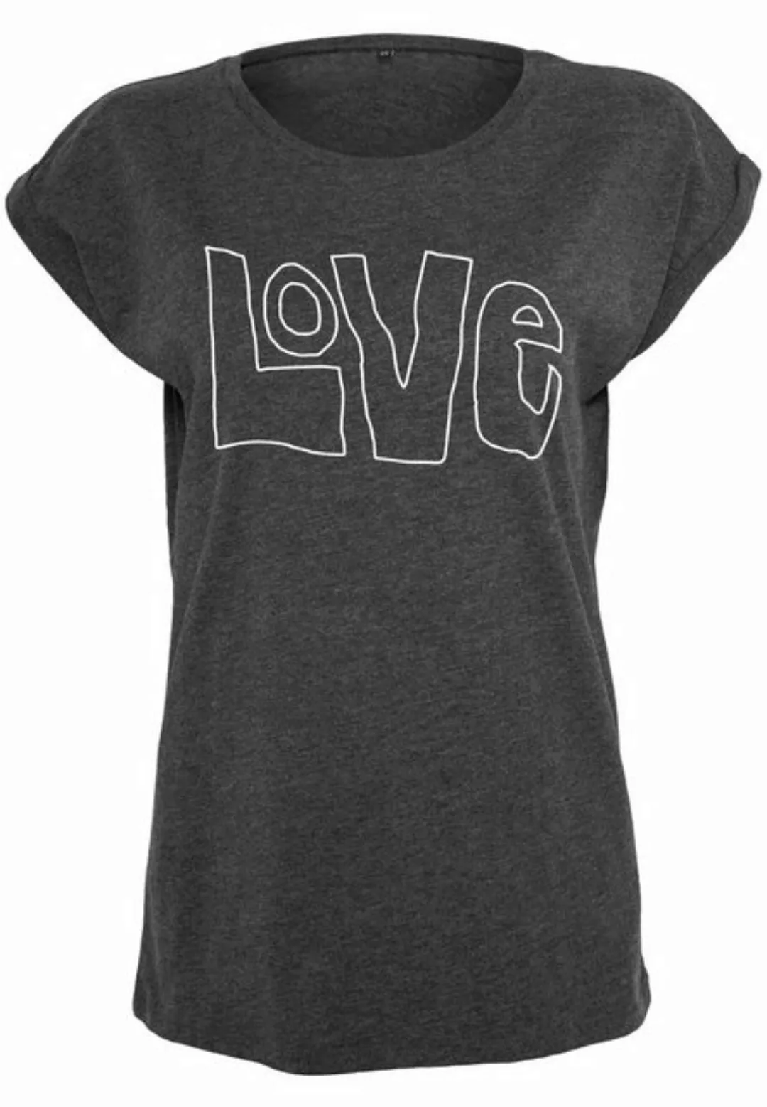 MisterTee T-Shirt MisterTee Damen Ladies Love Tee (1-tlg) günstig online kaufen