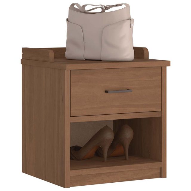 vidaXL Schuhschrank Schuhregal Schuhschrank SANDNES 45x40x50 cm Massivholz günstig online kaufen