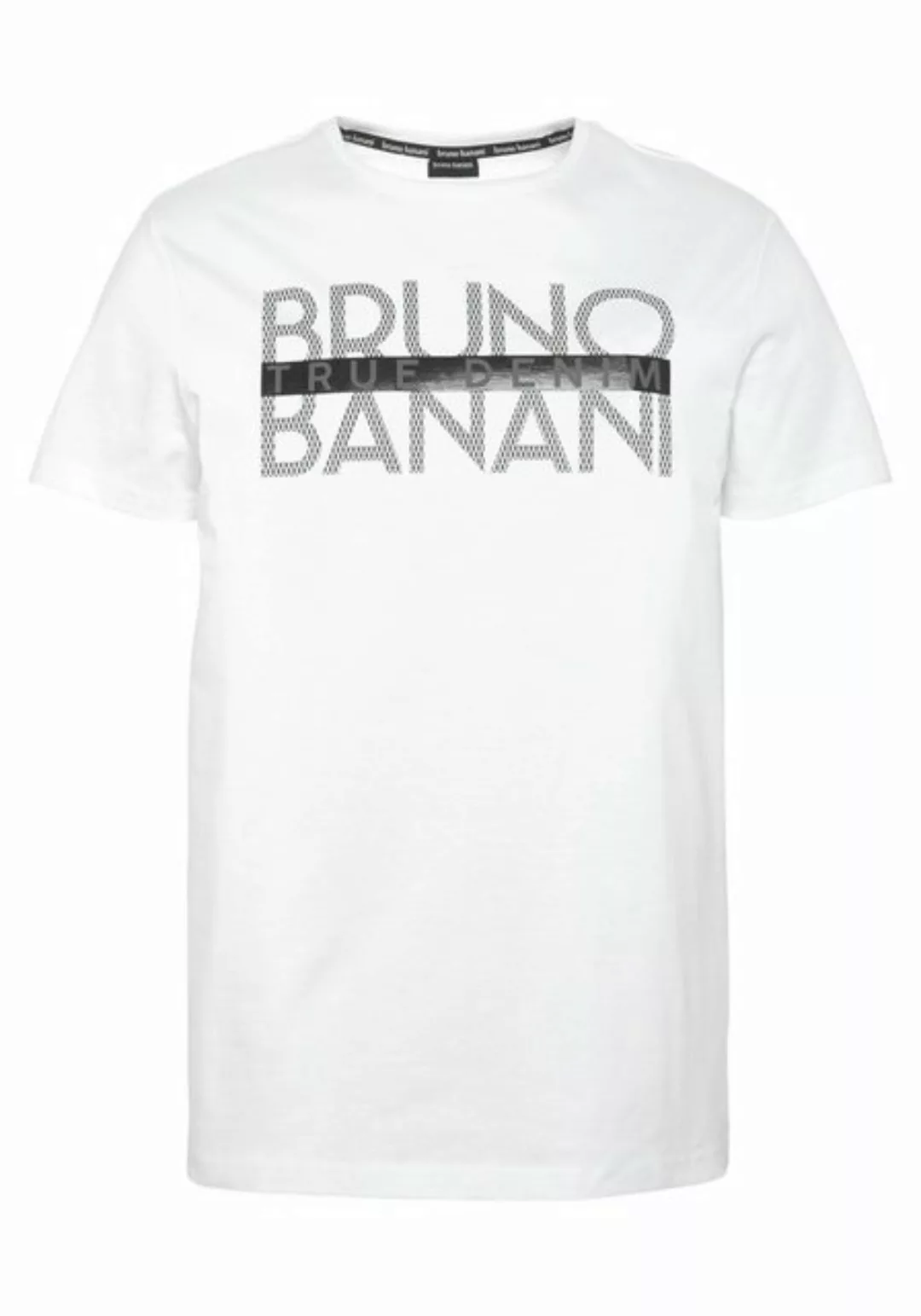 Bruno Banani T-Shirt kurzärmelig, schmal geschnitten, bedruckt, aus Baumwol günstig online kaufen