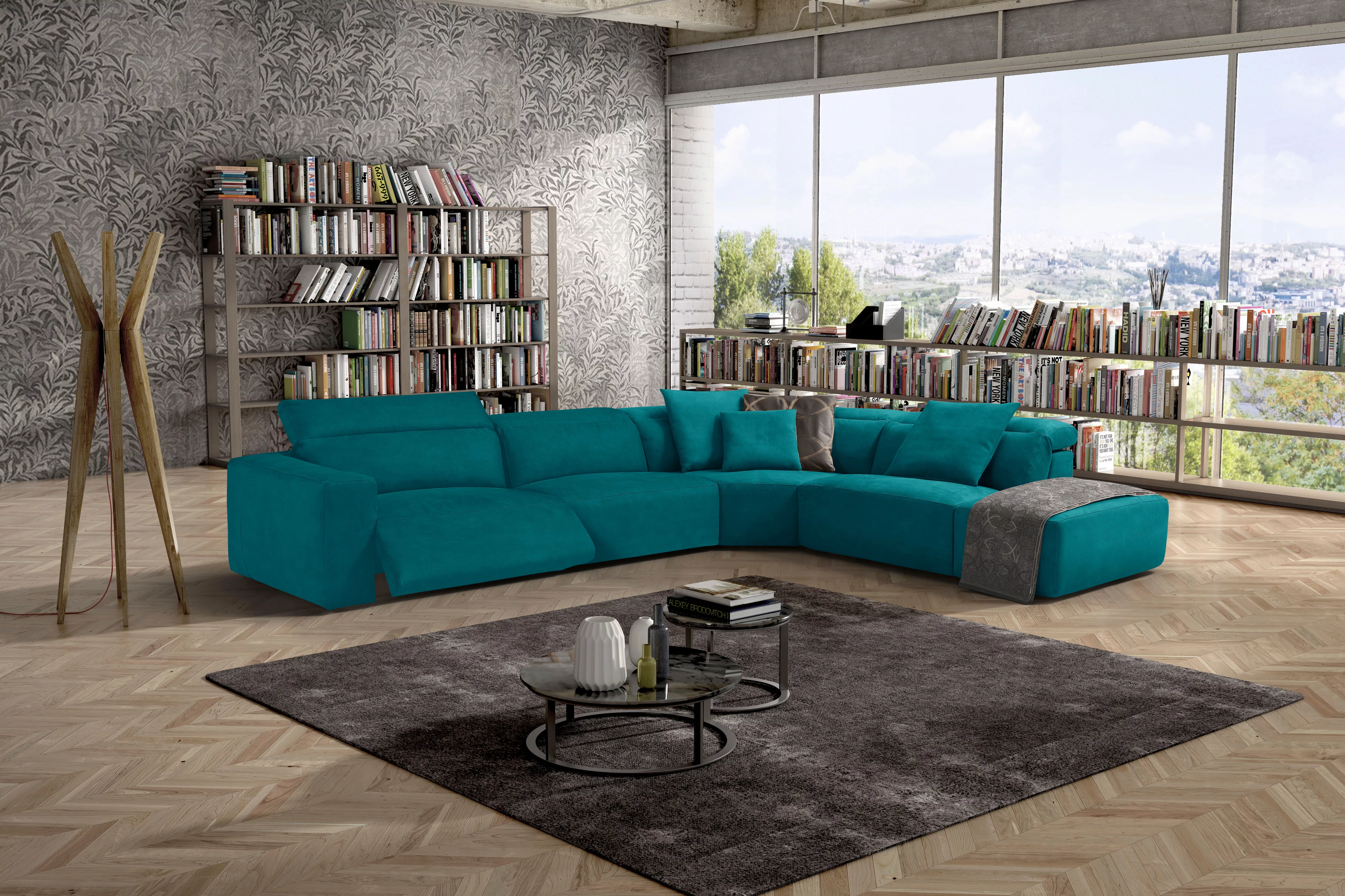Egoitaliano Ecksofa »Beverly, extravangantes Designsofa mit erstklassigem S günstig online kaufen
