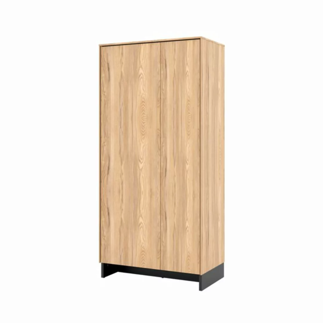 Compleo Kleiderschrank PORTO 2-türig Schrank, Breite 196 cm, Garderobe, Lof günstig online kaufen