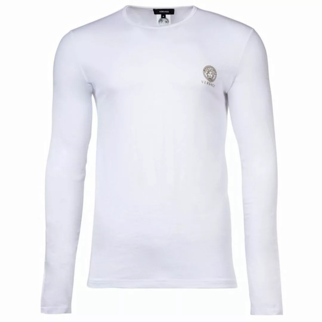 Versace T-Shirt Herren Shirt - langarm, Sweatshirt, Rundhals, (Packung, 1er günstig online kaufen