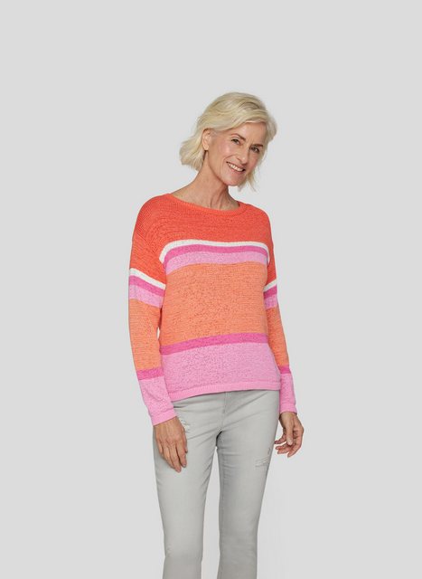 Rabe Strickpullover Rabe Streifenpullover mit Farbakzente für den perfekten günstig online kaufen