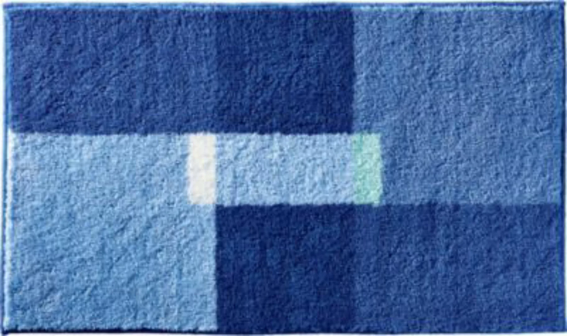 Erwin Müller Badematte Zagori blau Gr. 50 x 80 günstig online kaufen