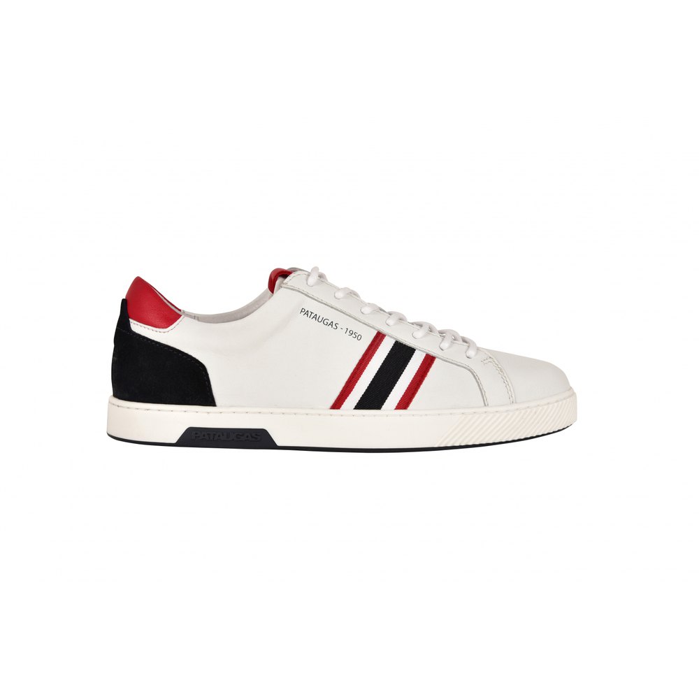 Pataugas Halbschuhe Marius H 2g EU 46 White / Red / Black günstig online kaufen