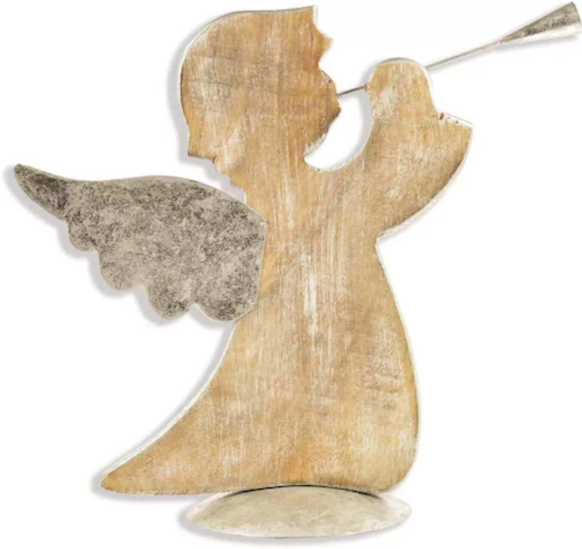 RIFFELMACHER & WEINBERGER Engelfigur »Engel, Weihnachtsdeko«, stehend, mit günstig online kaufen
