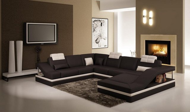 JVmoebel Ecksofa Designer U-Form Sofa Polstermöbel Wohnlandschaft Möbel Neu günstig online kaufen