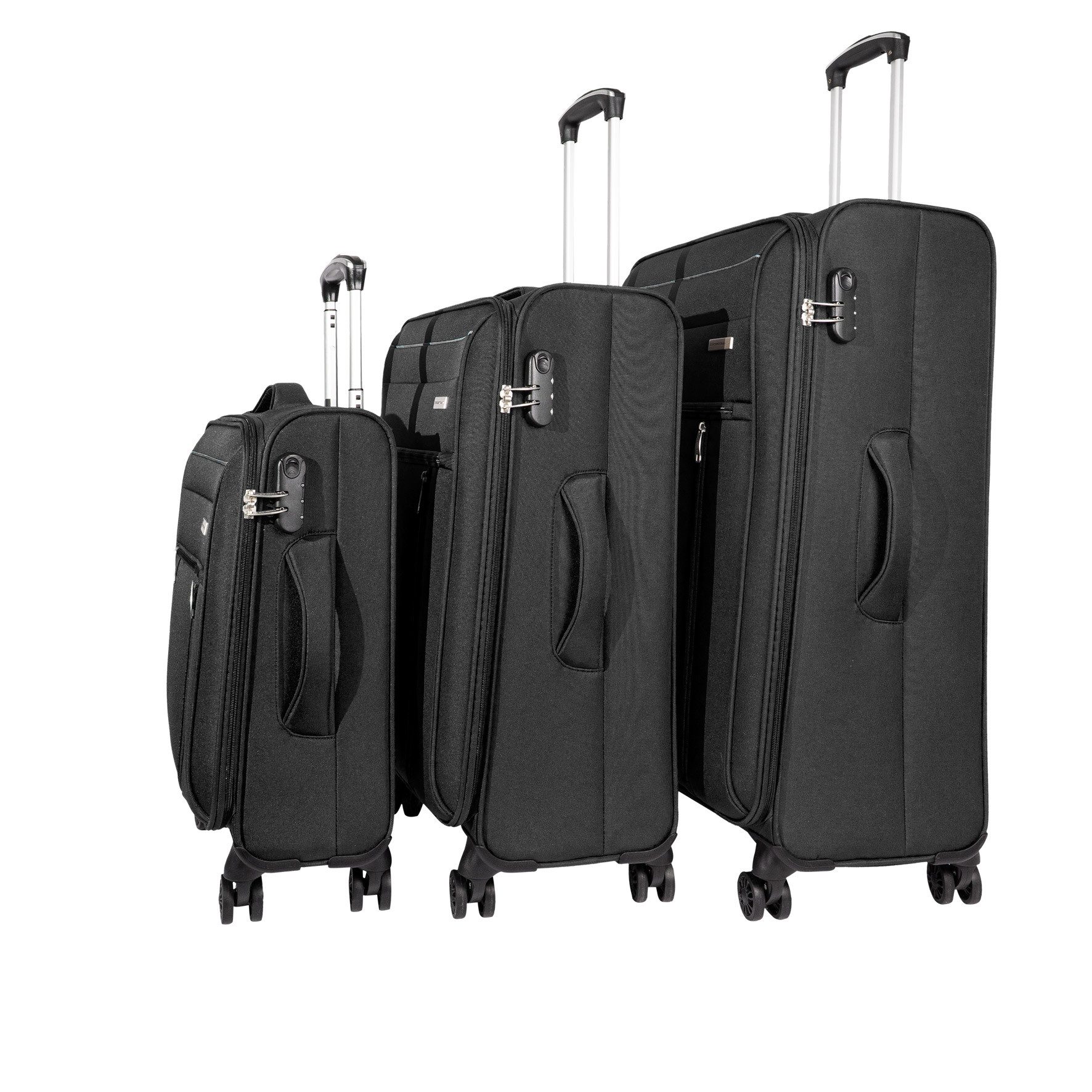 Crosstravel Trolleyset Providence, 4 Rollen, (4 günstig online kaufen