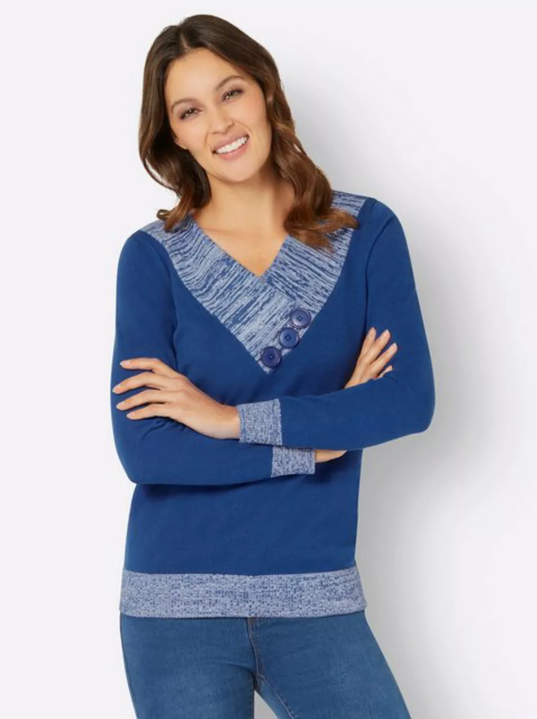 Classic Basics Strickpullover "Langarm-Pullover" günstig online kaufen