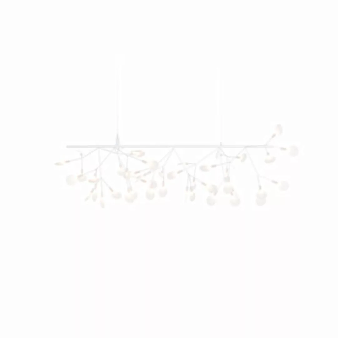 Pendelleuchte Heracleum III Endless metall weiß / LED L 116 x 57 cm - Moooi günstig online kaufen