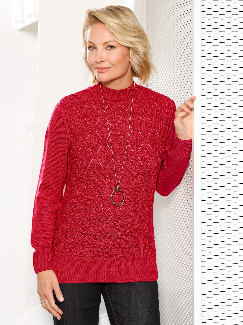 Classic Basics Stehkragenpullover "Stehkragen-Pullover" günstig online kaufen