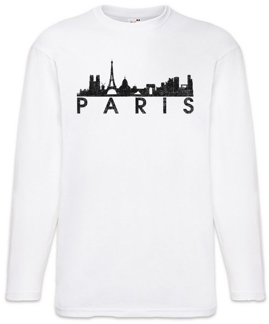 Urban Backwoods Langarmshirt Skyline Paris Langarm T-Shirt Stadt City Ville günstig online kaufen