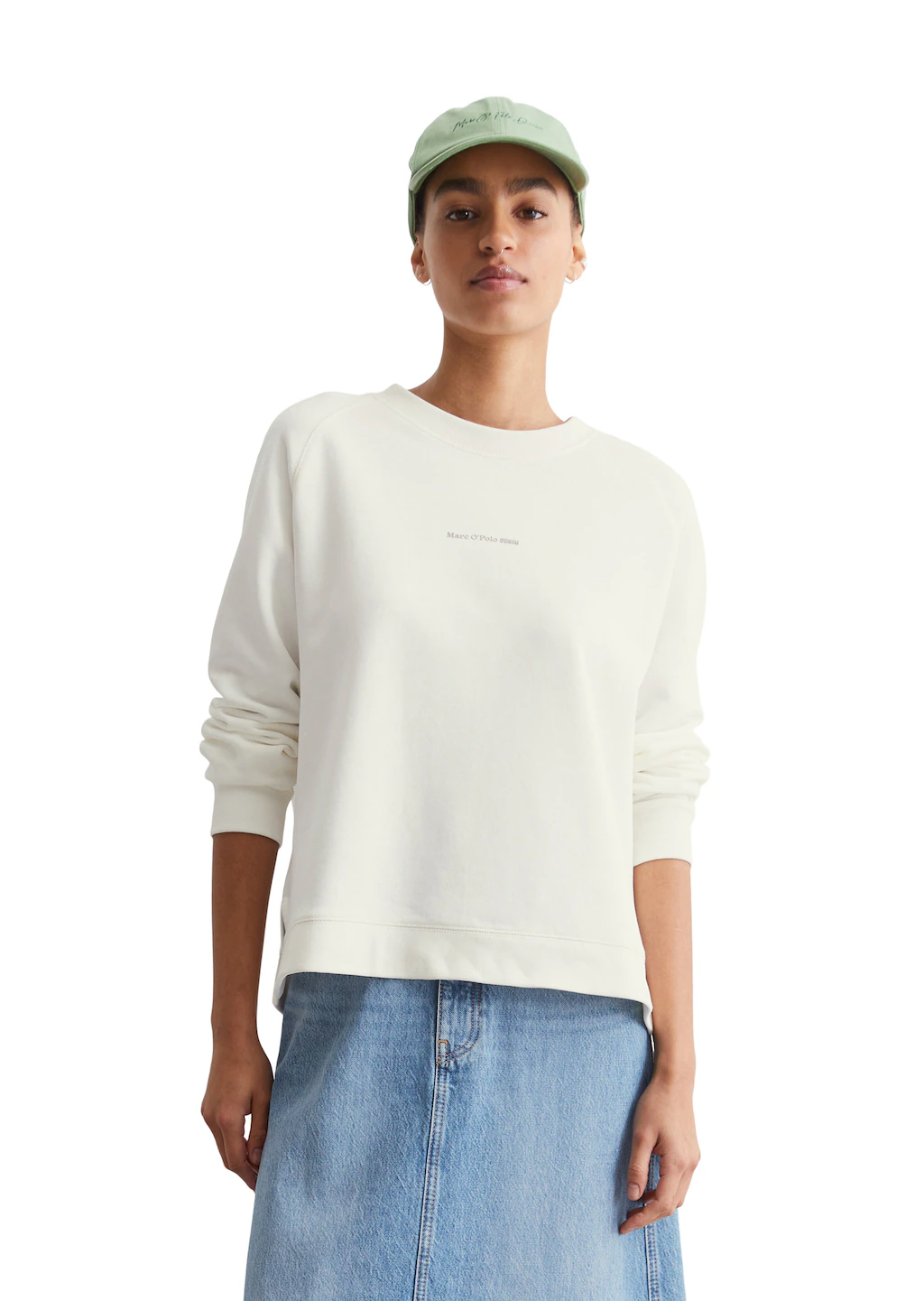 Marc OPolo DENIM Sweatshirt "aus Organic Cotton" günstig online kaufen