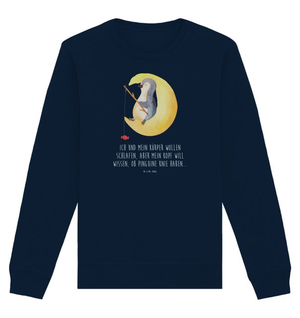 Mr. & Mrs. Panda Longpullover Größe XXL Pinguin Mond - French Navy - Gesche günstig online kaufen