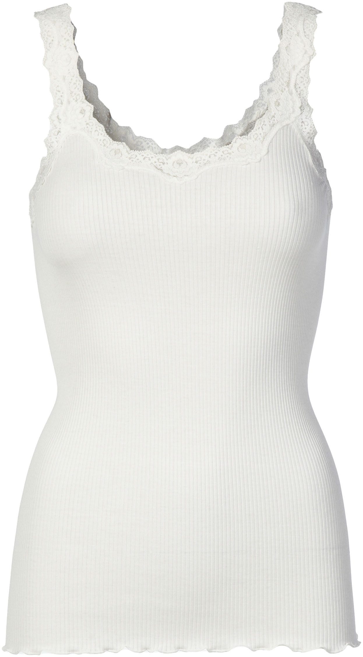 rosemunde Tanktop "Babette Silk Top", wunderschöner, umgedrehter Vintage-Sp günstig online kaufen