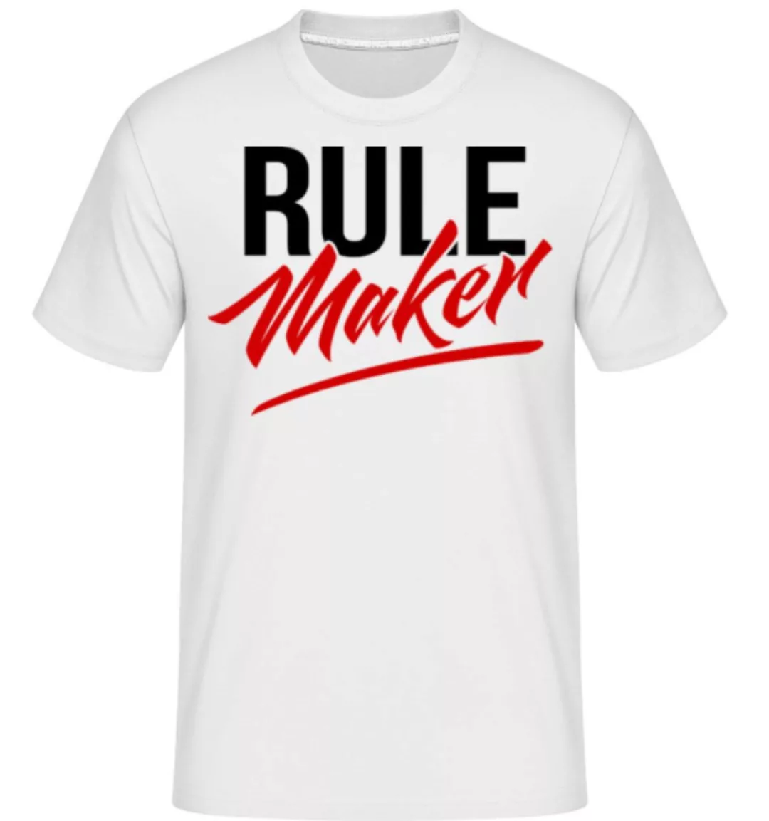 Rule Maker · Shirtinator Männer T-Shirt günstig online kaufen