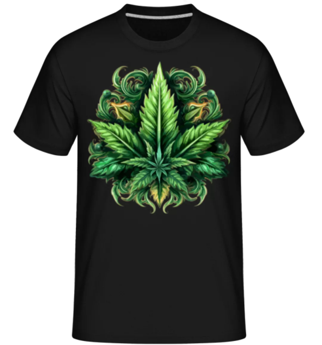 Cannabis Blatt · Shirtinator Männer T-Shirt günstig online kaufen