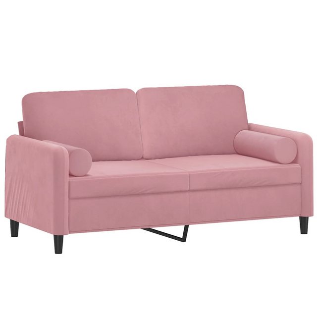 vidaXL Sofa Sofa mit Zierkissen Samt, 140 cm, 2-Sitzer günstig online kaufen