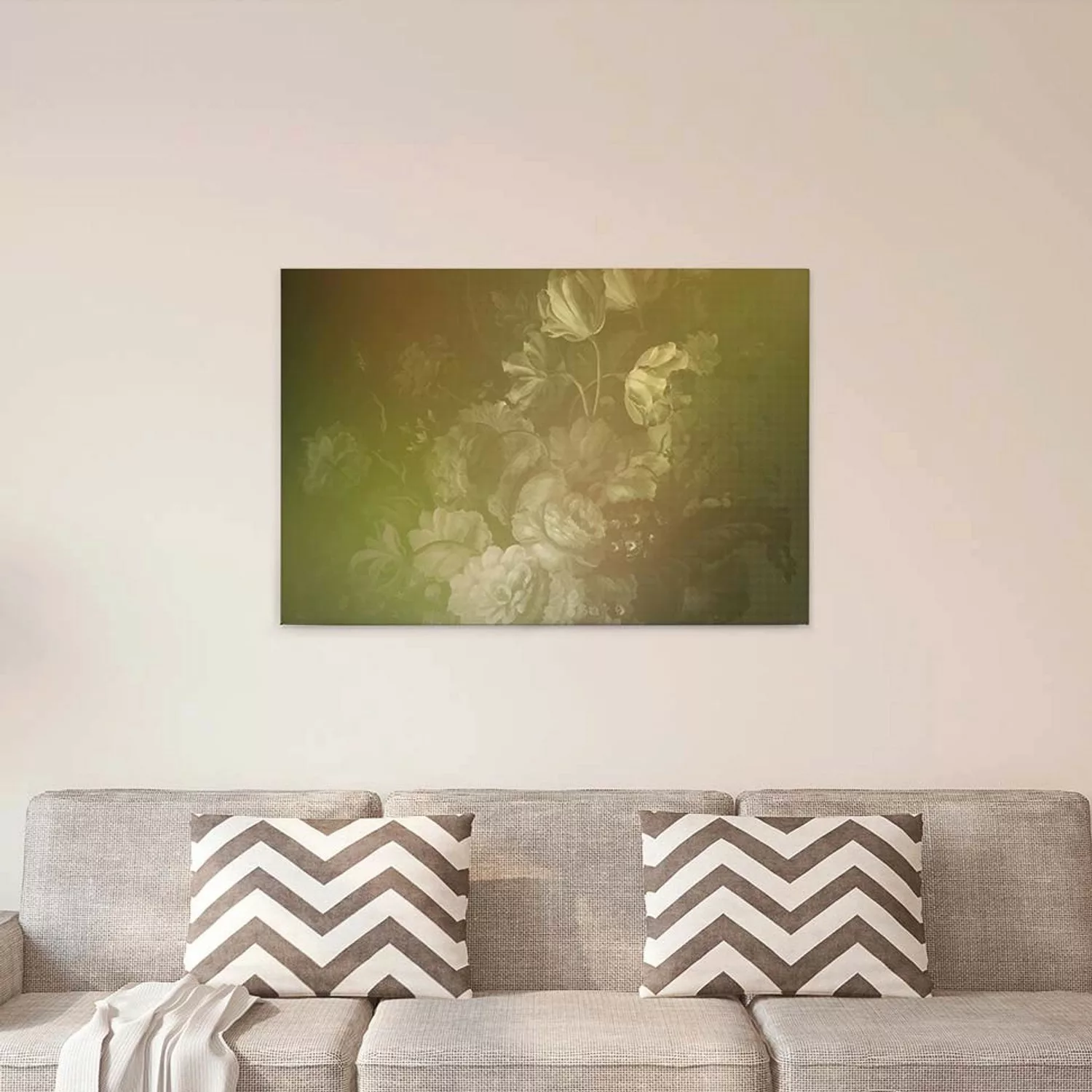 A.S. Création Leinwandbild "dutch pastel", Kunst-Blumen-Kinder, (1 St.), Ke günstig online kaufen