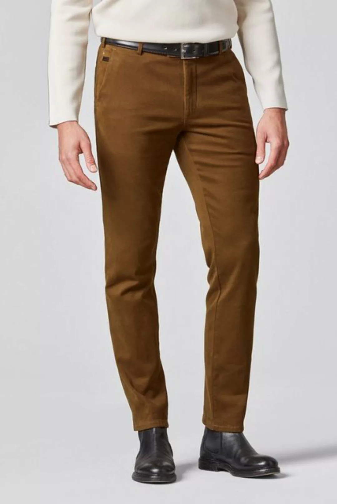 MEYER Chinohose Bonn Super-Stretch Winter Twill günstig online kaufen