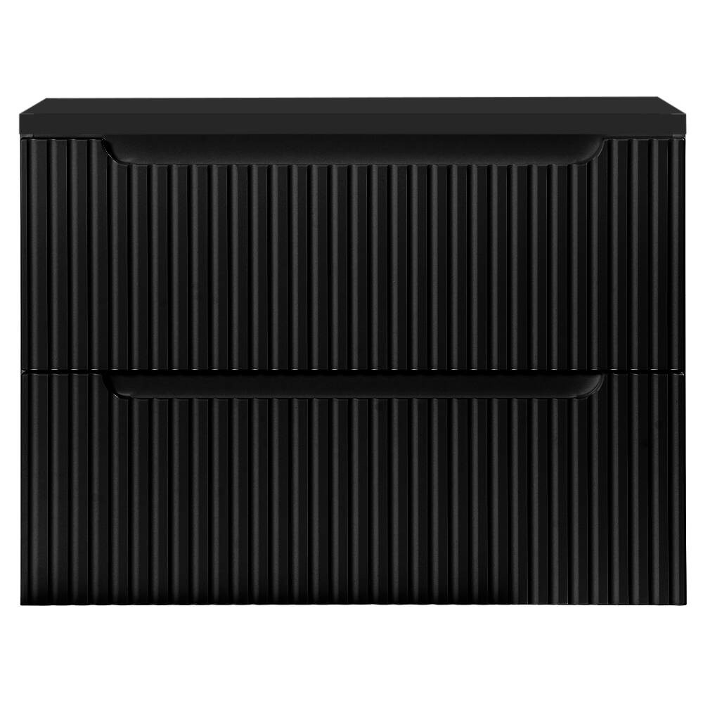 Waschtisch-Unterschrank 80cm, in schwarz, NEWPORT-56-BLACK günstig online kaufen