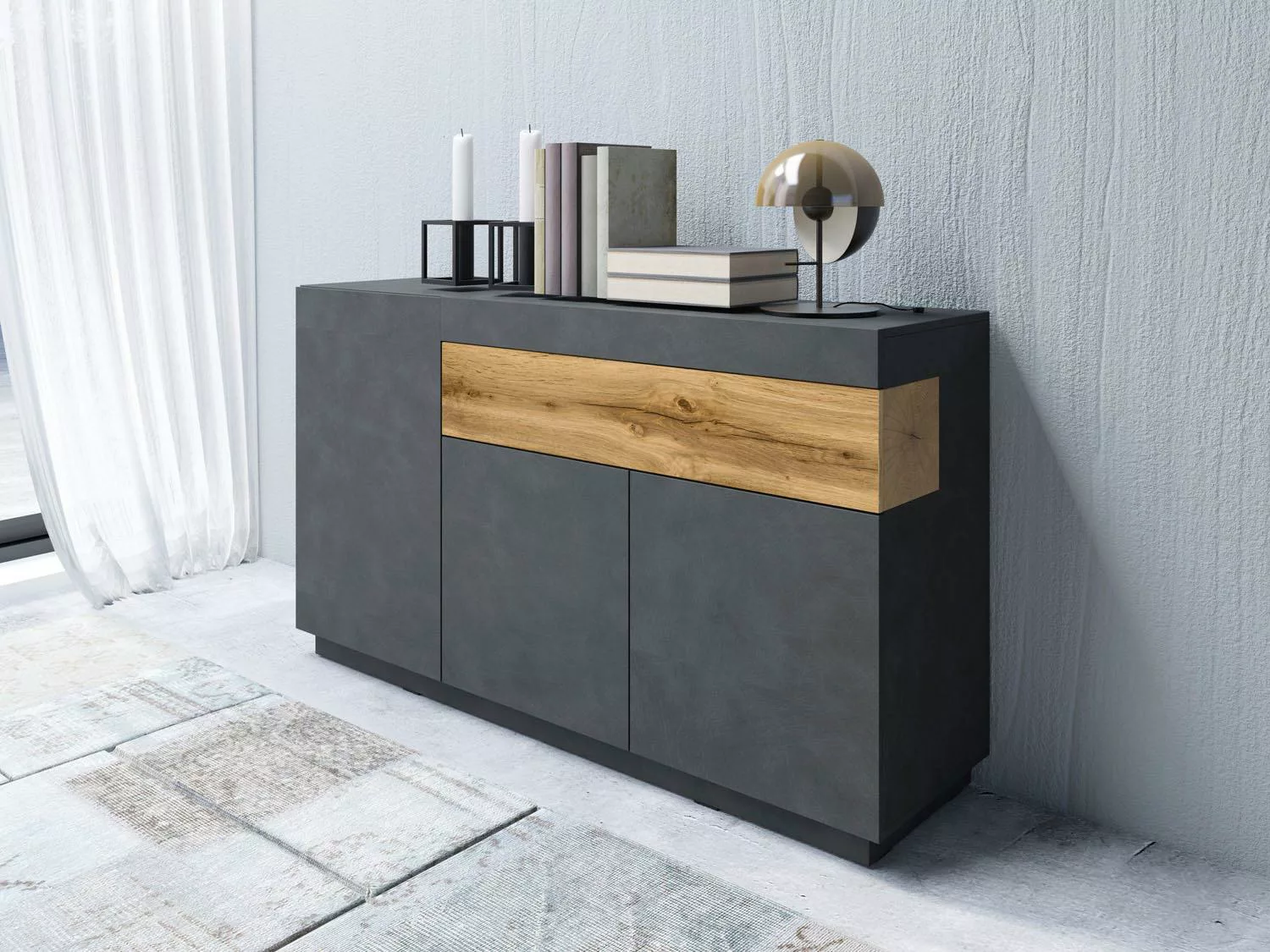 Helvetia Sideboard "SILKE" günstig online kaufen