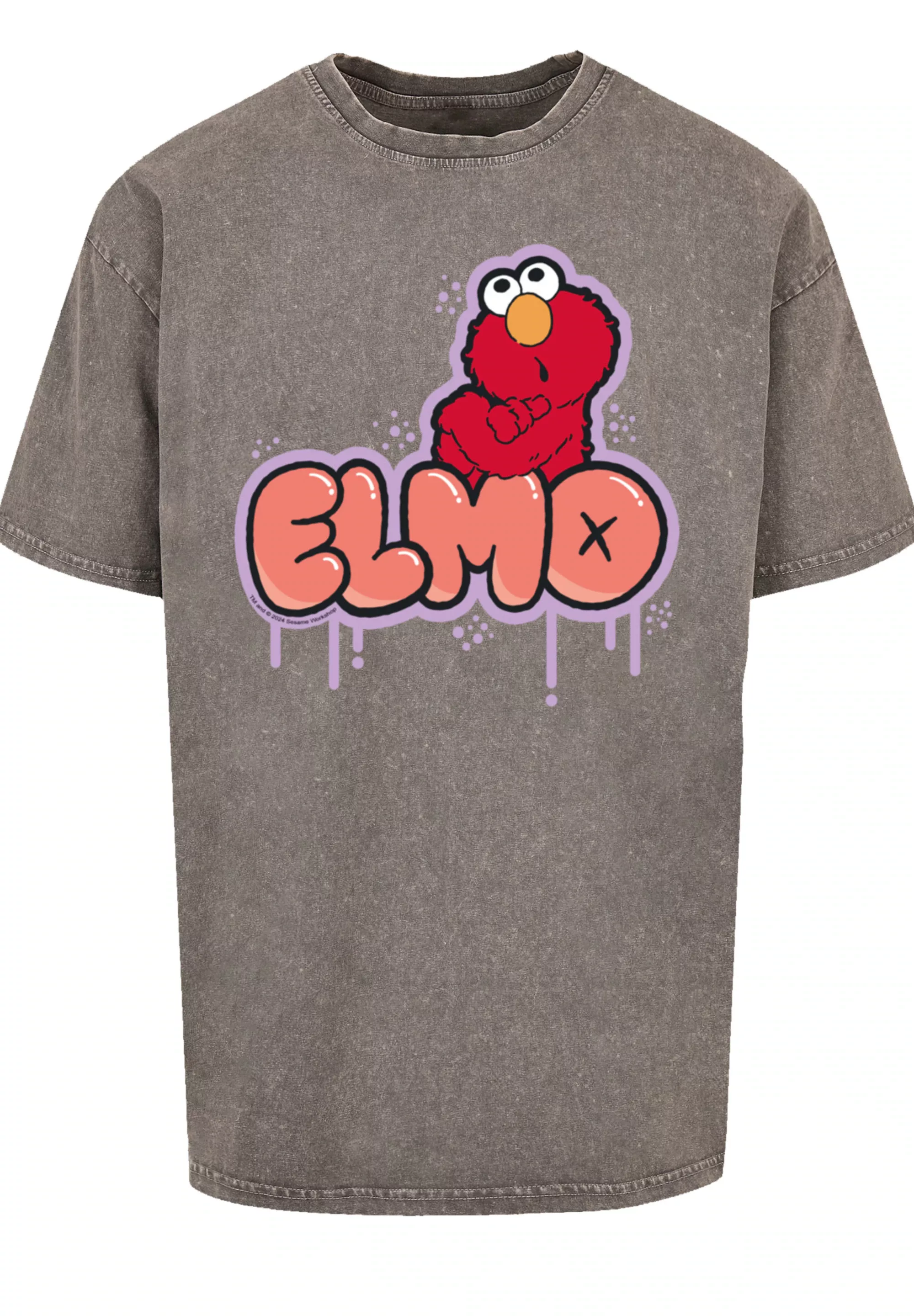 F4NT4STIC T-Shirt "Sesamstraße Elmo NO", Premium Qualität, Weihnachts-Kolle günstig online kaufen